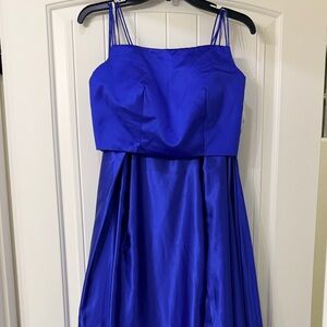 Sherri Hill Royal Blue 2 piece size2